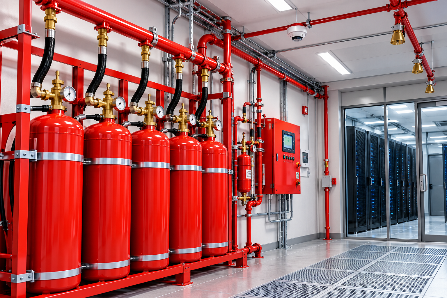 Gas Based Fire Suppression System in Pune